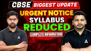 🔴 CBSE Board Exam 2025 Major Changes Announced😲 CBSE Class 10 amp Class 12 Syllabus Reduced [upl. by Minette]