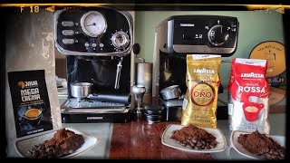 Lavazza coffee Vs JAVA Mega Crema المقارنه الظالمه [upl. by Atekram]