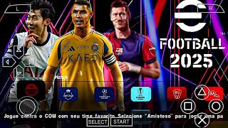 PES 2025 PPSSPP PES 2025 PPSSPP DOWNLOAD MEDIAFIRE EFOOTBALL 2025 PPSSPP DOWNLOAD MEDIAFIRE PES PSP [upl. by Ahtabbat]