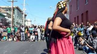 Sudanese Dance at 19th and Mission in San Francisco Part One [upl. by Selway]