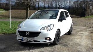 2015 Opel Corsa 14 ecoFLEX 90 HP TEST DRIVE [upl. by Gala]