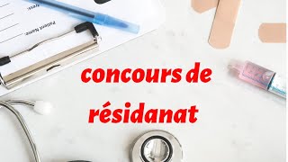 mes conseils pour la préparation de concours de résidanat [upl. by Ansev54]