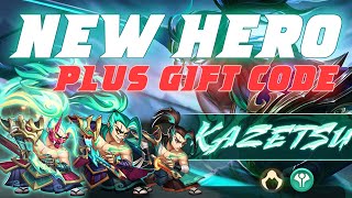 SUMMONERS ERA NEW HERO KAZETSU GUIDE AND GIFT CODE [upl. by Vocaay]