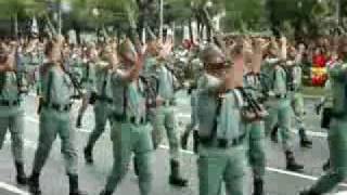 Marchas Militares de España  Retreta Legionaria [upl. by Nirol]