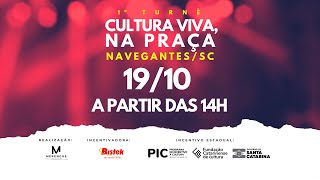 1ª Turnê Cultura Viva na Praça  Navegantes  SC [upl. by Ailegave]