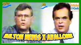 Briga Milton Neves x Avallone  Mesa Redonda 1997  vídeo completo e em cores [upl. by Canfield311]