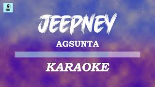 Agsunta  Jeepney Sponge ColaKaraoke [upl. by Analah]