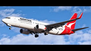 FS2020  Qantas 737 Max  Sydney to Brisbane  YSSYYBBN [upl. by Phelgon936]