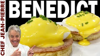 3 MINUTE HOLLANDAISE Eggs Benedict  Chef JeanPierre [upl. by Nivaj500]