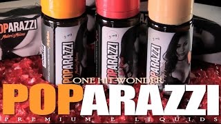 POPARAZZI e liquids by ONE HIT WONDER ELIQUID REVIEW amp FIRST LOOK [upl. by Amby]