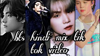 bts hindi mix tik tok 🔥🔥🥵🥵  hindi english songs mix  insta reels  btsarmy tiktok hindimix [upl. by Anairam]