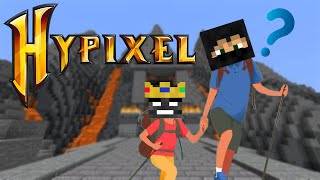 I hired a tour guide of hypixel skyblock but pretended to be a beginner [upl. by Ailegna]