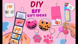 7 DIY BFF GIFT IDEAS YOU WILL LOVE  Best Friends Birthday Gifts [upl. by Rosenstein]