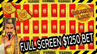 💵Wow Excitement Jackpots Wins and Full Screen in Dragon Link Slot [upl. by Leaffar]