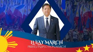 Lulay March — Inspection March of PBBM [upl. by Ronni798]