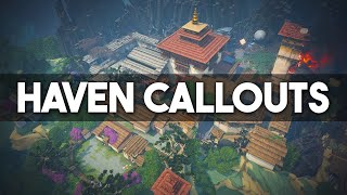 Haven Callout Guide VALORANT 2023 [upl. by Aivax]