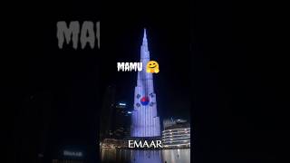 BURJ KHALIFA POWER😃 ON FLAG 🥲trending viralvideo burjkhalifa [upl. by Kurland]