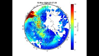 Initial Ionospheric response to the May 10 2024 storm [upl. by Tasia440]