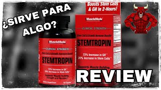 STEMTROPIN DE MUSCLEMEDS REVIEW  ¿SIRVE PARA ALGO  ¿CELULAS MADRE Y GH [upl. by Desi]