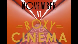 Roxy Cinema New York  November 2024 Program  New York City Cinema [upl. by Aner45]