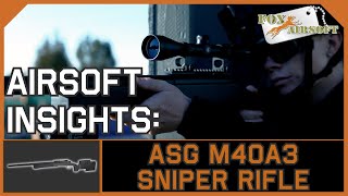 ASG M40A3 Airsoft Sniper Rifle  Fox Airsoft [upl. by Candice]