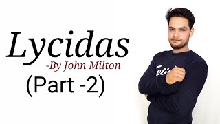 Lycidas  By John Milton in Hindi part2 [upl. by Ronnica812]