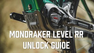 How To Unlock Mondraker Level RR With Bosch CX Gen 4 Motor [upl. by Doll]