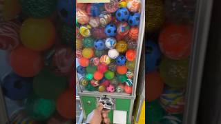 🌈🍬Colorfull Bounce Ball satisfying shortvideo vendingmachine [upl. by Oakleil]