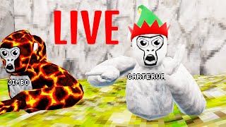 🔴Gorilla tag LIVE playing GORILLA TAG JOIN🔴 [upl. by Nongim]