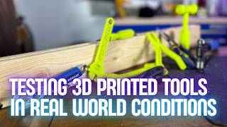 3D Printing Hand Tools Put to the Test in RealWorld Conditions  Sort of… [upl. by Ahserkal]