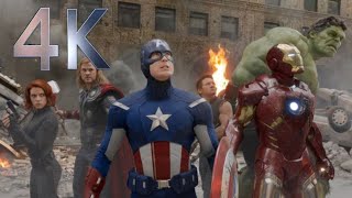 Avengers 2012 Avengers assemble battle of New York [upl. by Martella409]