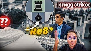 Praggnanandhaas fabulous first game at the Chess Olympiad 2024  Pragg vs Tissir [upl. by Amal87]