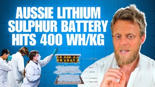 NEW lithium sulphur battery made in Australia doubles energy density [upl. by Muhan]