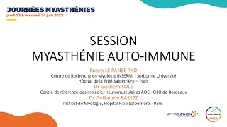 Session Myasthénie Autoimmune  AFMTéléthon [upl. by Arbmat]