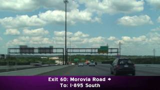 I95 North Baltimore Maryland [upl. by Eitsirk]