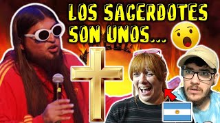 ARGENTINOS REACCIONAN A CARLOS BALLARTA  SACERDOTES COMEDIA SIN CENSURA NI FILTROS 😱 [upl. by Sackey]