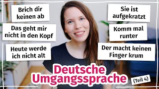 Umgangssprache Diese Ausdrücke solltest du kennen Deutsch im Alltag für Fortgeschrittene C1 [upl. by Akenot]