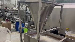 75 extruder making machine production line instant rice making machine [upl. by Gervase]