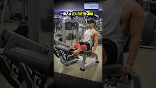 Use The Leg Extension to Work Your QUADS HAMSTRINGS amp GLUTES [upl. by Nytsua]