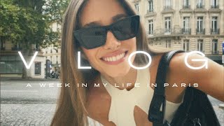 Weekly vlog in Paris  NEW haircut back at work as a model and nights out [upl. by Benildis]