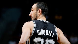 Manu Ginobili Career Highlights Mix THANK YOU FOR EVERYTHING [upl. by Assirral544]