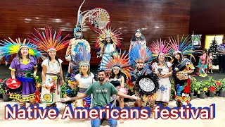 Native Americans pow wow festival  MICCOSUKEE Florida [upl. by Ahsram]