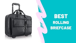 Best Rolling Briefcase  Top 5 Picked [upl. by Petulia675]