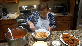 Italian Grandma Makes Sunday Sauce [upl. by Rriocard122]