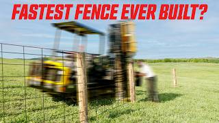 We Found The Fastest Fence Builders On The Planet [upl. by Anirehc303]