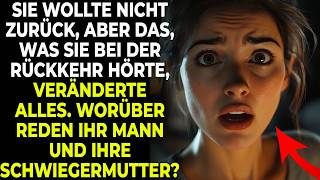 Als sie die Schlüssel vergaß kehrte die Frau nach Hause zurück… Was sie hinter der Tür hörte… [upl. by Orest]