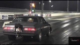 1000 HP 7 second Buick Turbo T  Type Street Car  799  175 mph  Drag Race Video  Road Test TV ® [upl. by Adnarim]