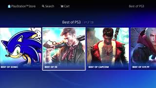 PlayStation 3 PSN Store 2024 [upl. by Drofliw441]