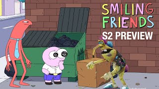 FIRST LOOK Smiling Friends Season 2  adult swim [upl. by Yruam]