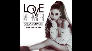 Ariana Grande The WEEKEND Love me harder LYRICS [upl. by Annaynek18]